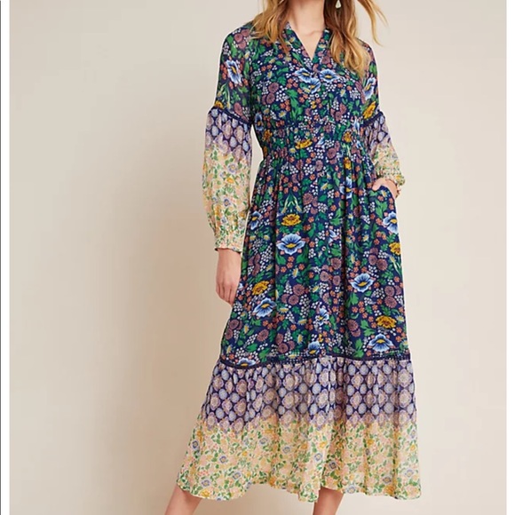 New Anthropologie Maeve Ondine Bohemian 